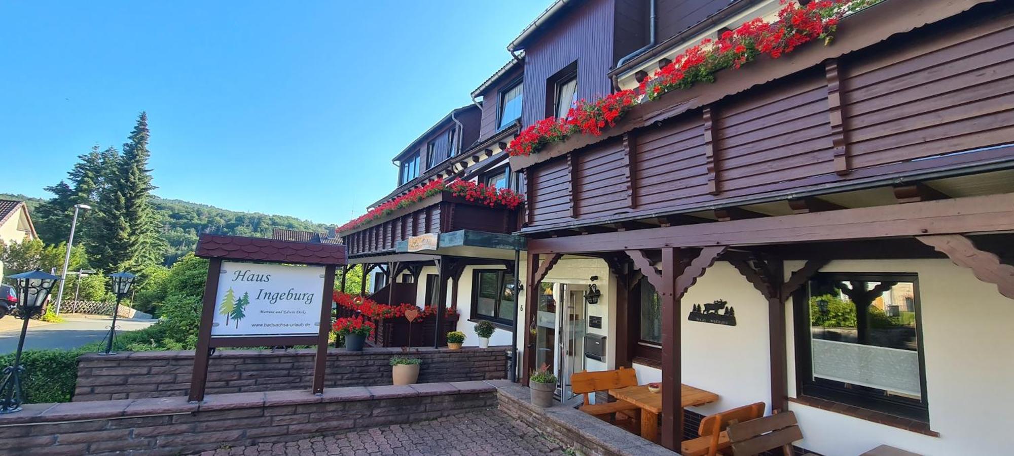 Hotel Ingeburg Bad Sachsa Exterior foto